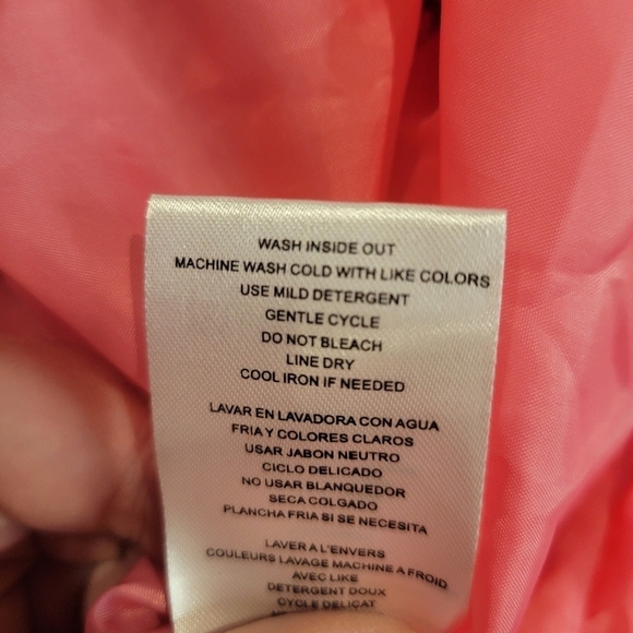 New OK! Baby 18m hot pink puffer snow OnePiece outfit - Picture 5 of 5